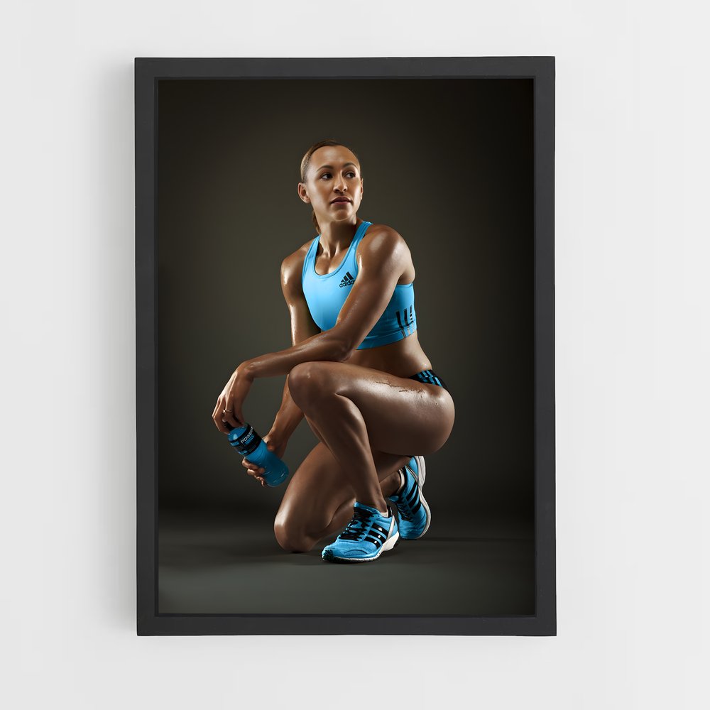 Poster Détermination Dynamique – affiche Athlétisme (vue 2)